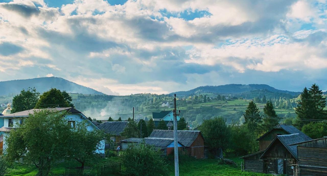 Ніч Над Карпатами Hotel Slavske Eksteriør billede