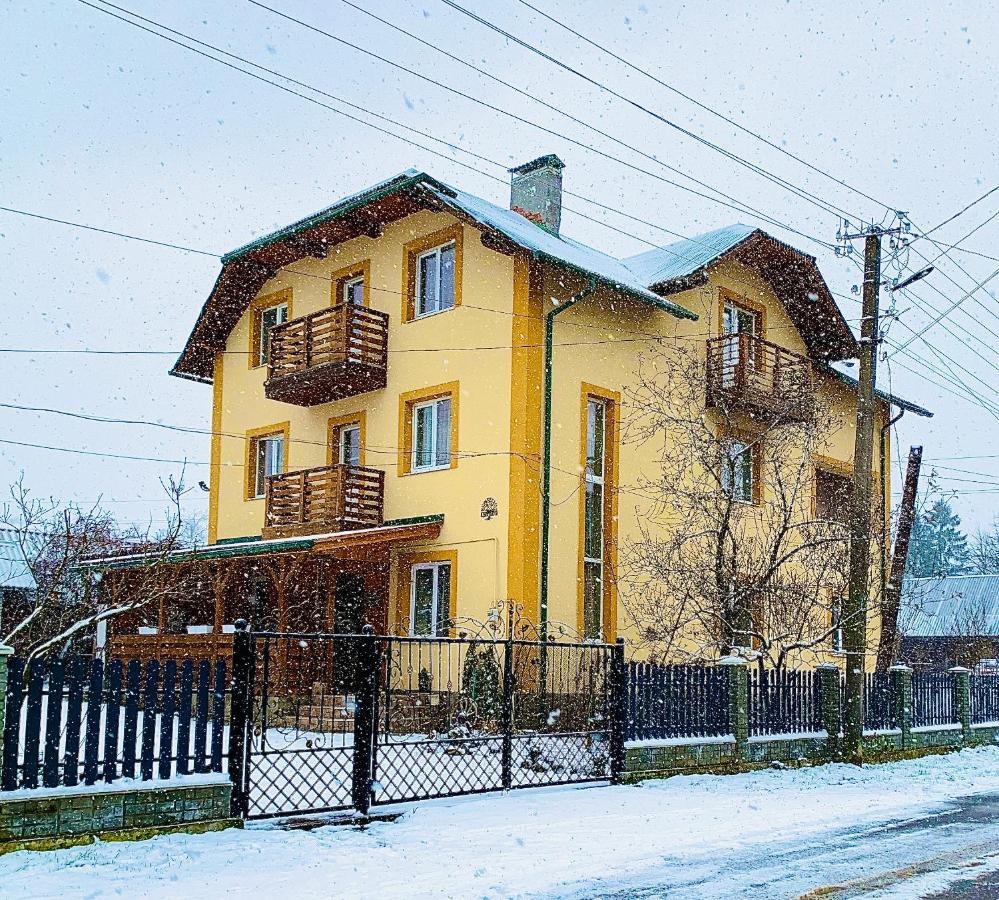 Ніч Над Карпатами Hotel Slavske Eksteriør billede