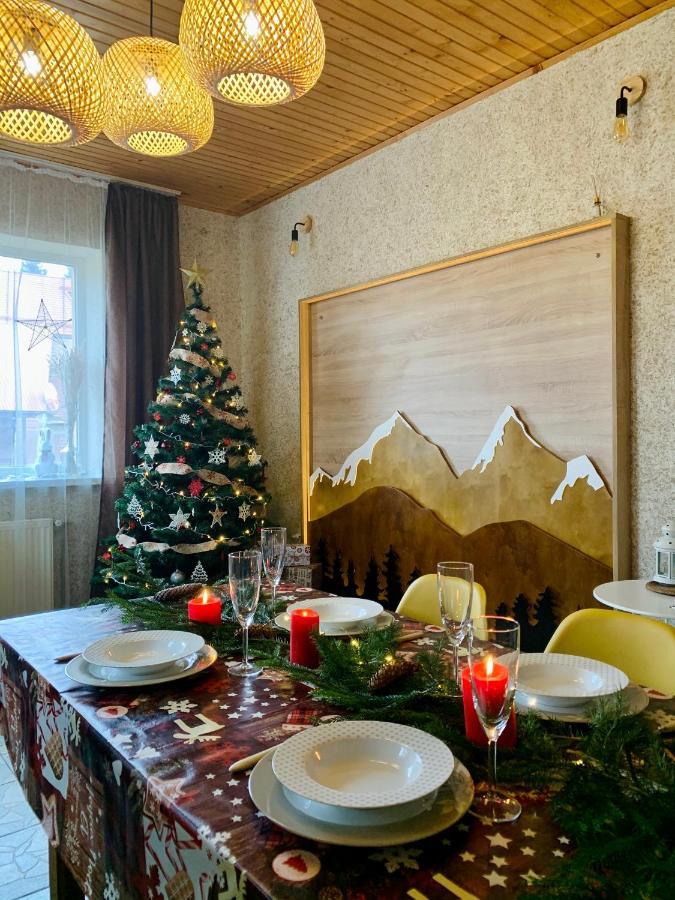 Ніч Над Карпатами Hotel Slavske Eksteriør billede